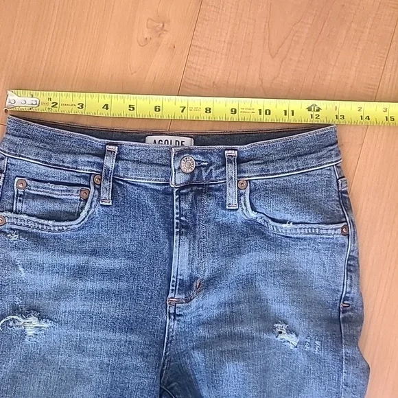 Agolde Sophie High Rise Crop - Picture 9 of 16